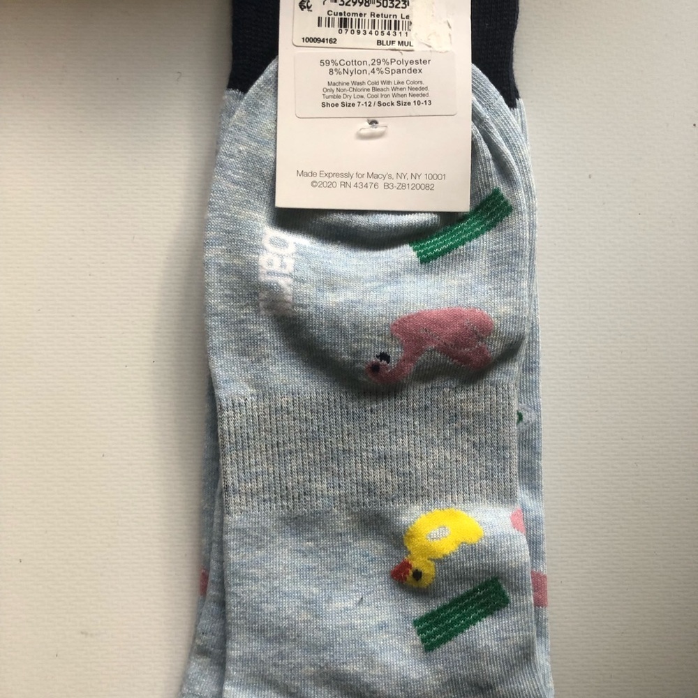 Bar III pool floatie socks duck, unicorn🦄 , flamingo 🦩 - Picture 4 of 6